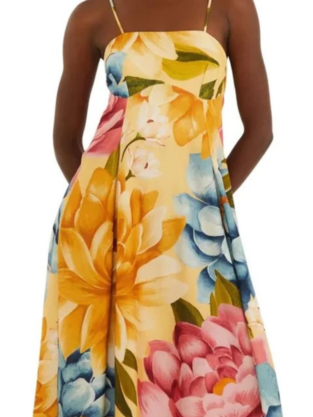 New Farm Rio Dress With Tags Size MEDIUM PACK 6770 DI 60 / 100% cotton - Picture 5 of 7